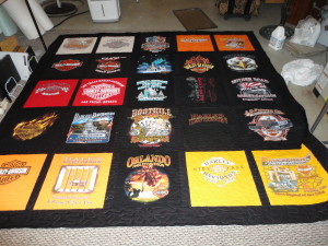 Harley T-Shirt Quilt